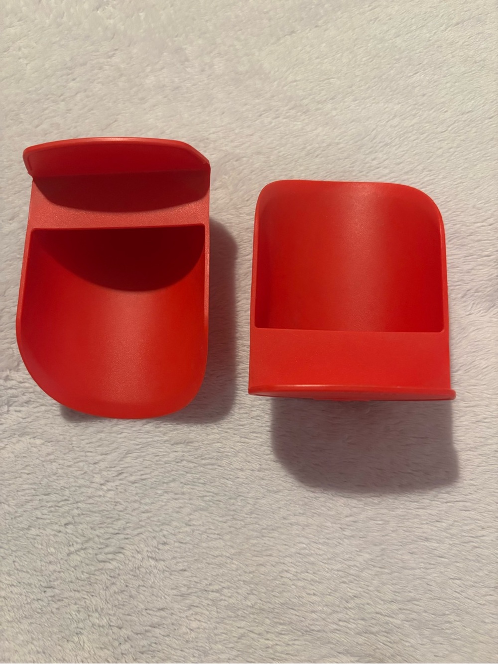Red Tupperware Scoops